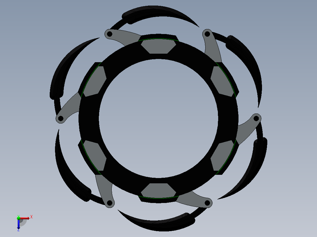吞噬星空弧刀盘俯视图