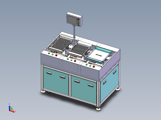 微小散装元件高速摆Tary盘（sw20可编辑+工程图）