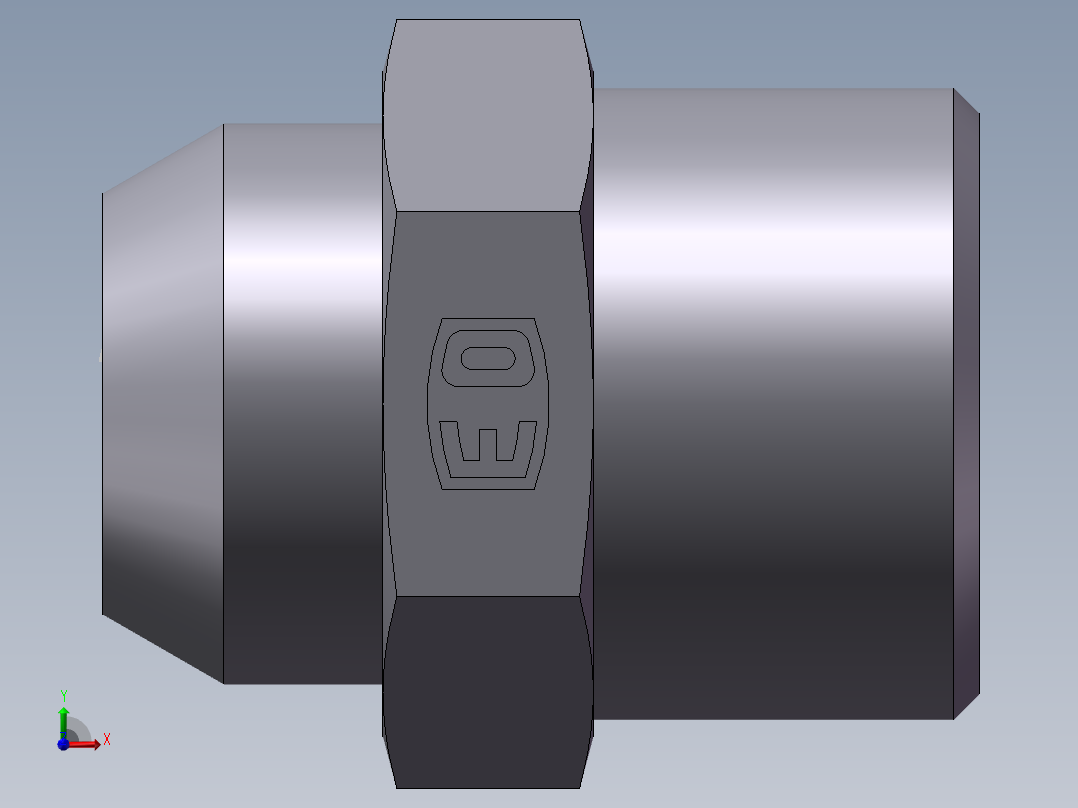 焊接直接头、1CW-18-12前视图
