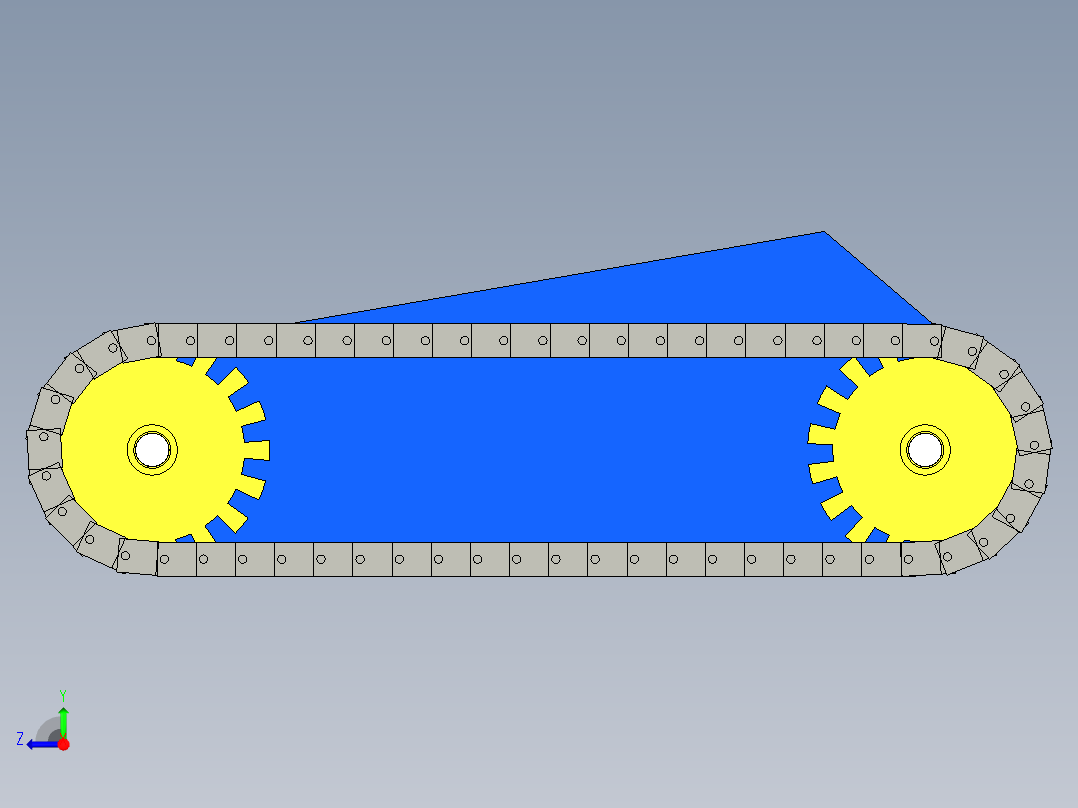 B3003712-遥控车履带车右视图