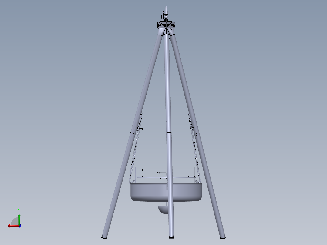 三脚架(11)后视图