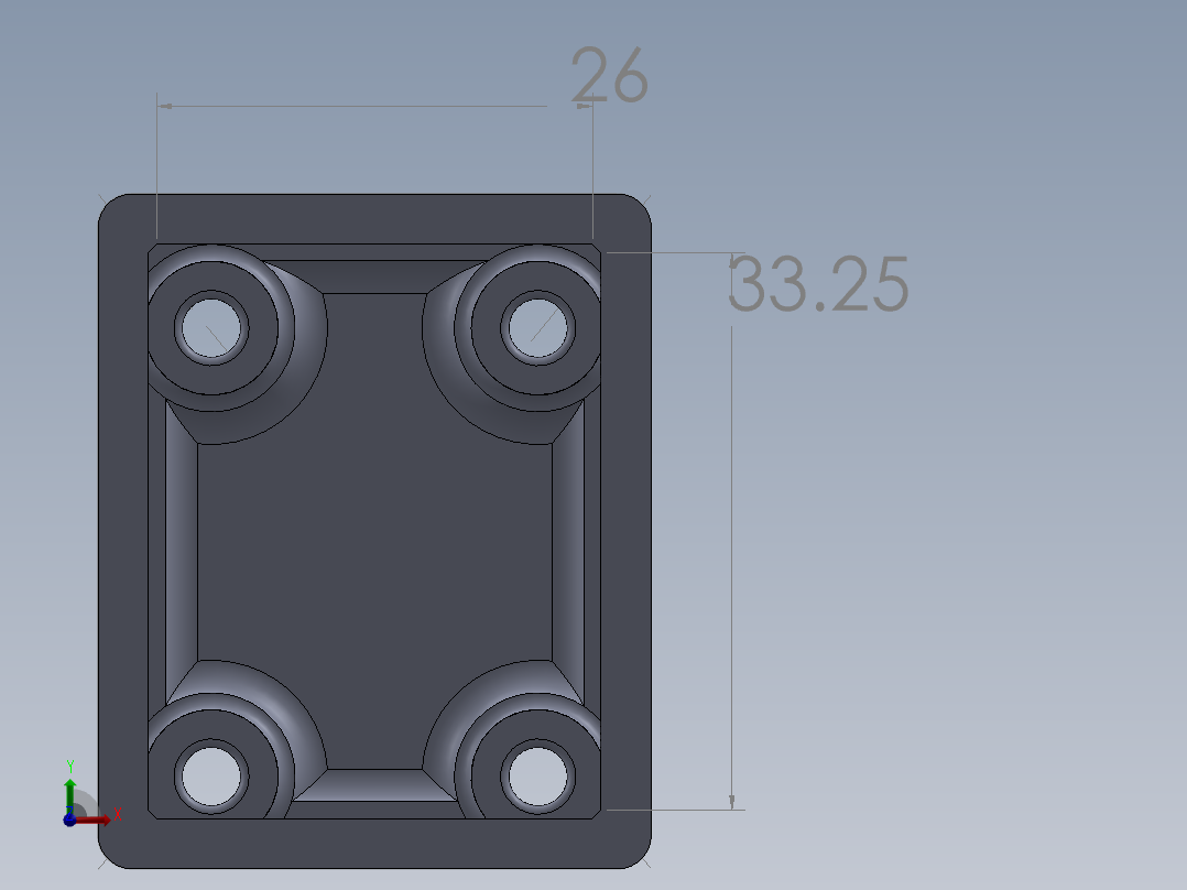 A2005343-Arduino操纵杆外壳前视图
