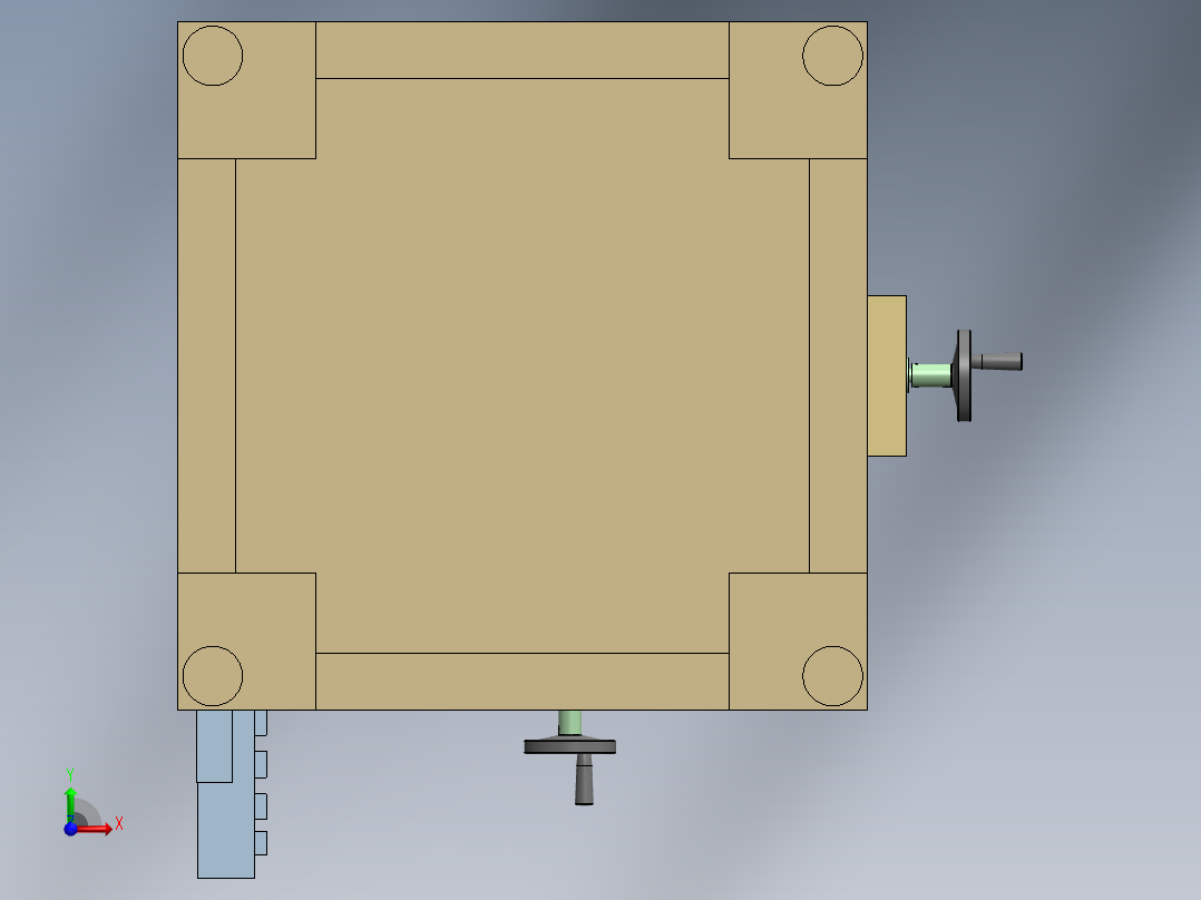 电火花机床  sw18前视图