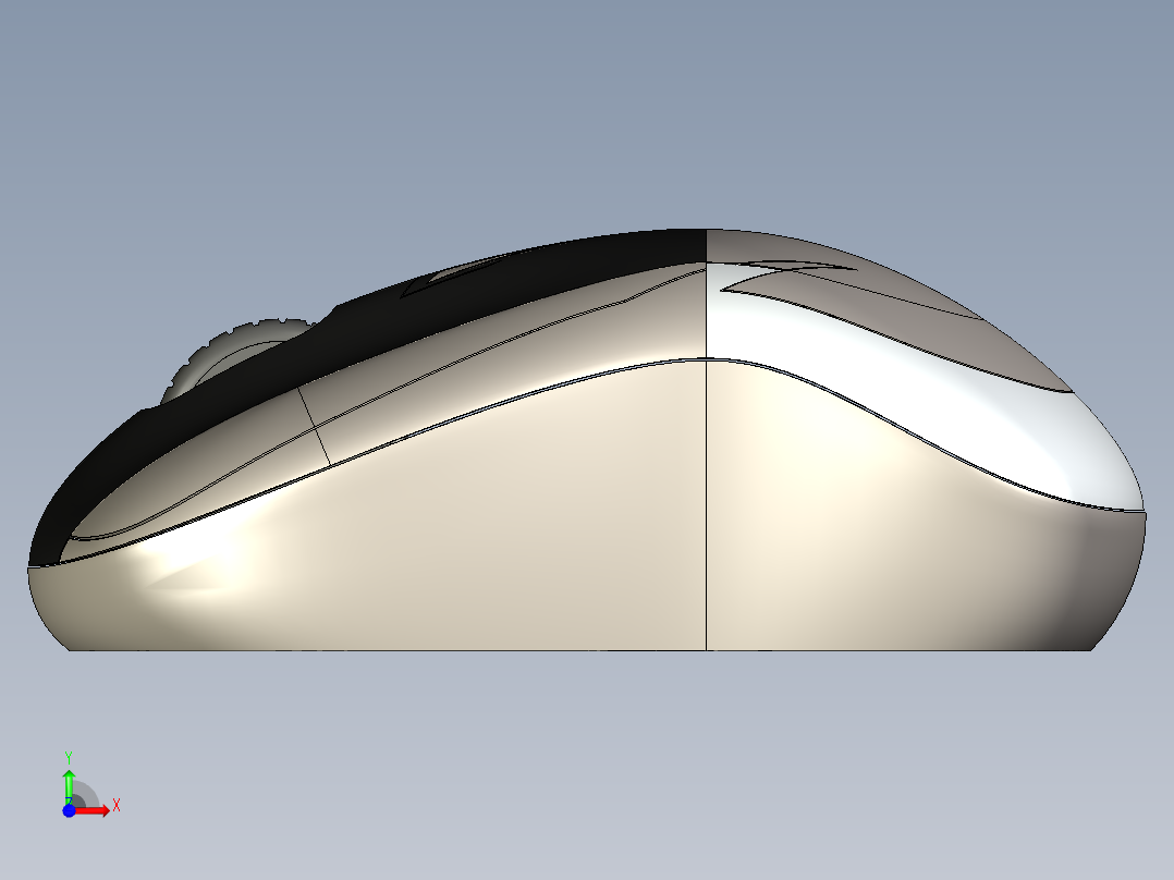 电脑鼠标1031前视图