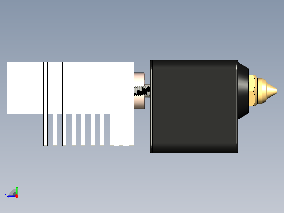 Elegoo Neptune 4 Pro 热端右视图