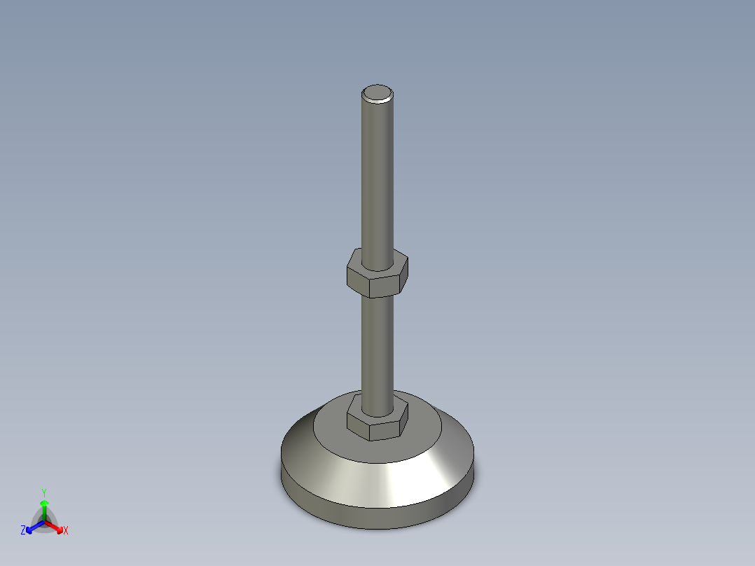 23LM001標準件-腳杯-FJFNF10-120正等轴测图