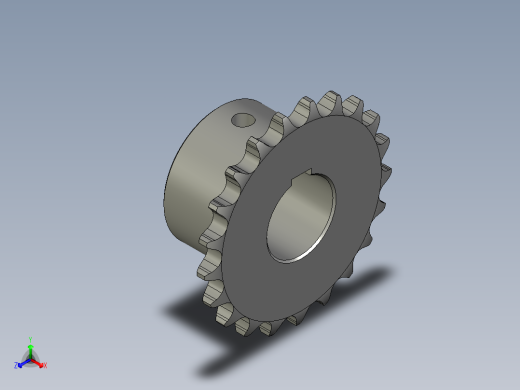 LC18MN-03-04取料台主动链轮10A-21T