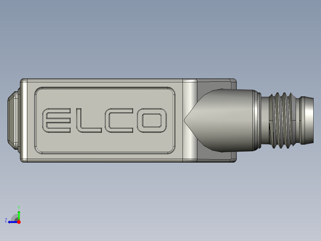 OS10-AK350CP6Q8-GL反射光电ZB右视图