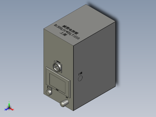 40电箱-beckhoffPLC+HMI-1-1-1正等轴测缩略图