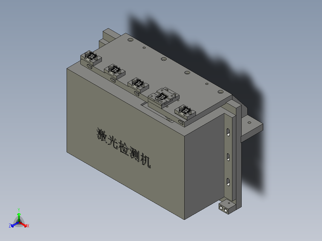 71020001激光检测座