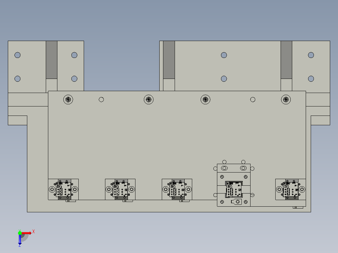 71020001激光检测座俯视图