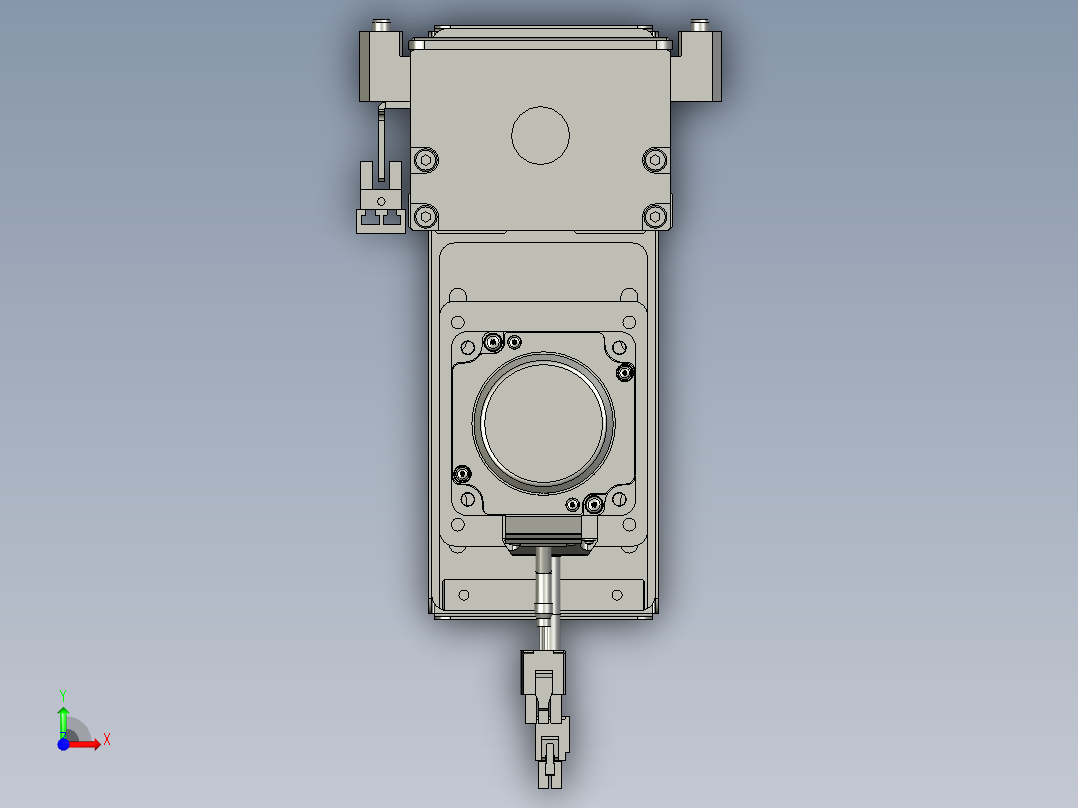 TW18A52V10-03-01-04-00下料机械手Y轴前视图