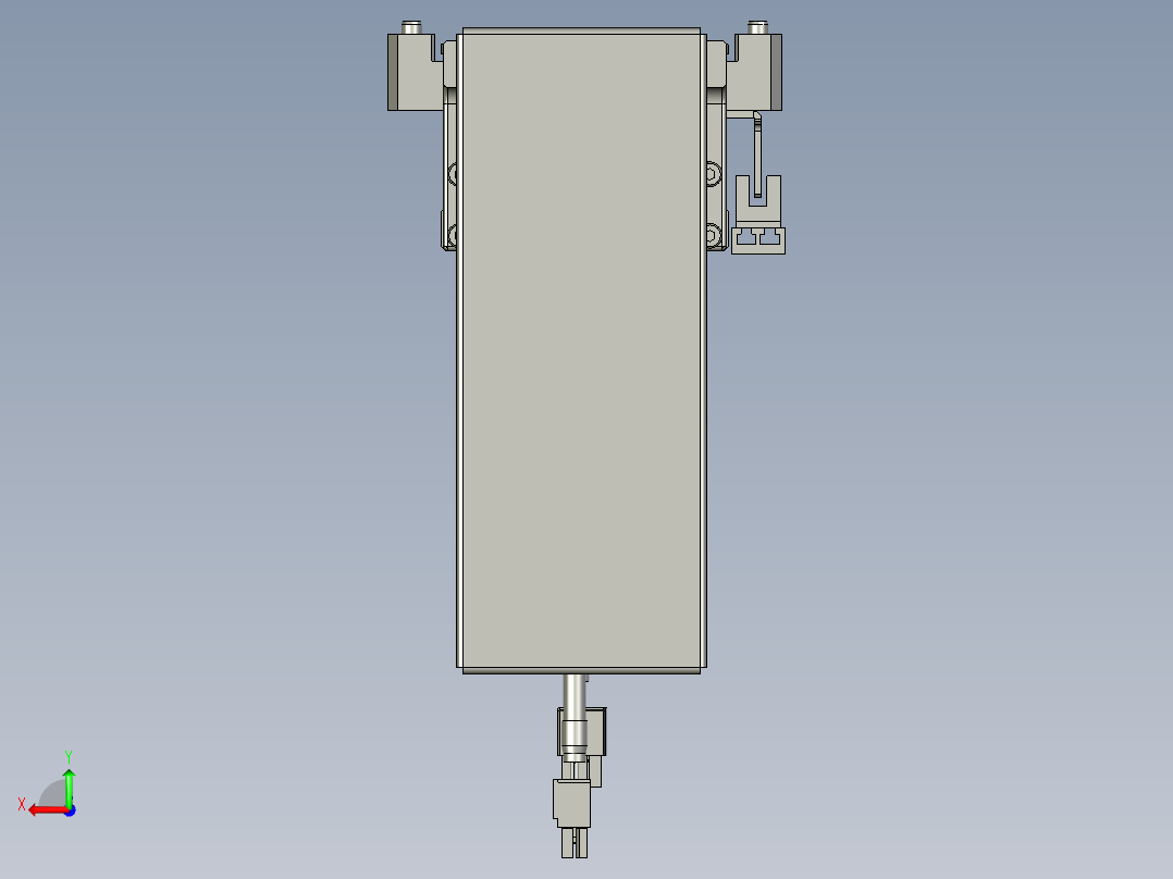 TW18A52V10-03-01-04-00下料机械手Y轴后视图