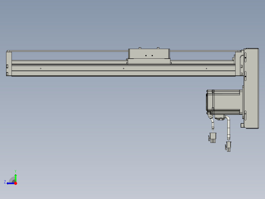 TW18A52V10-03-01-04-00下料机械手Y轴右视图