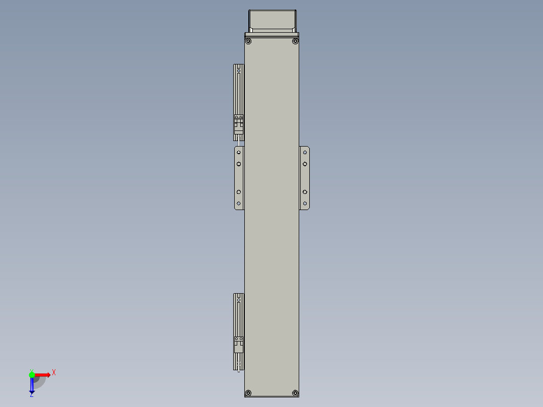 TW18A52V10-03-01-04-00下料机械手Y轴俯视图