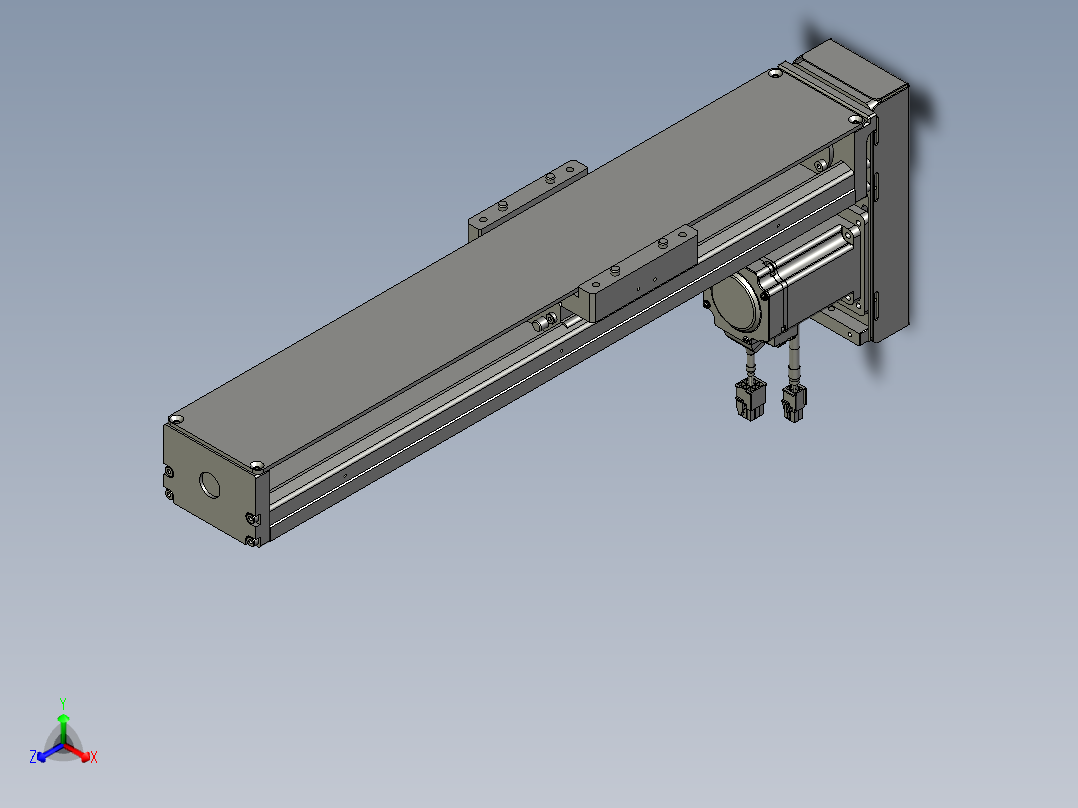 TW18A52V10-03-01-04-00下料机械手Y轴正等轴测图