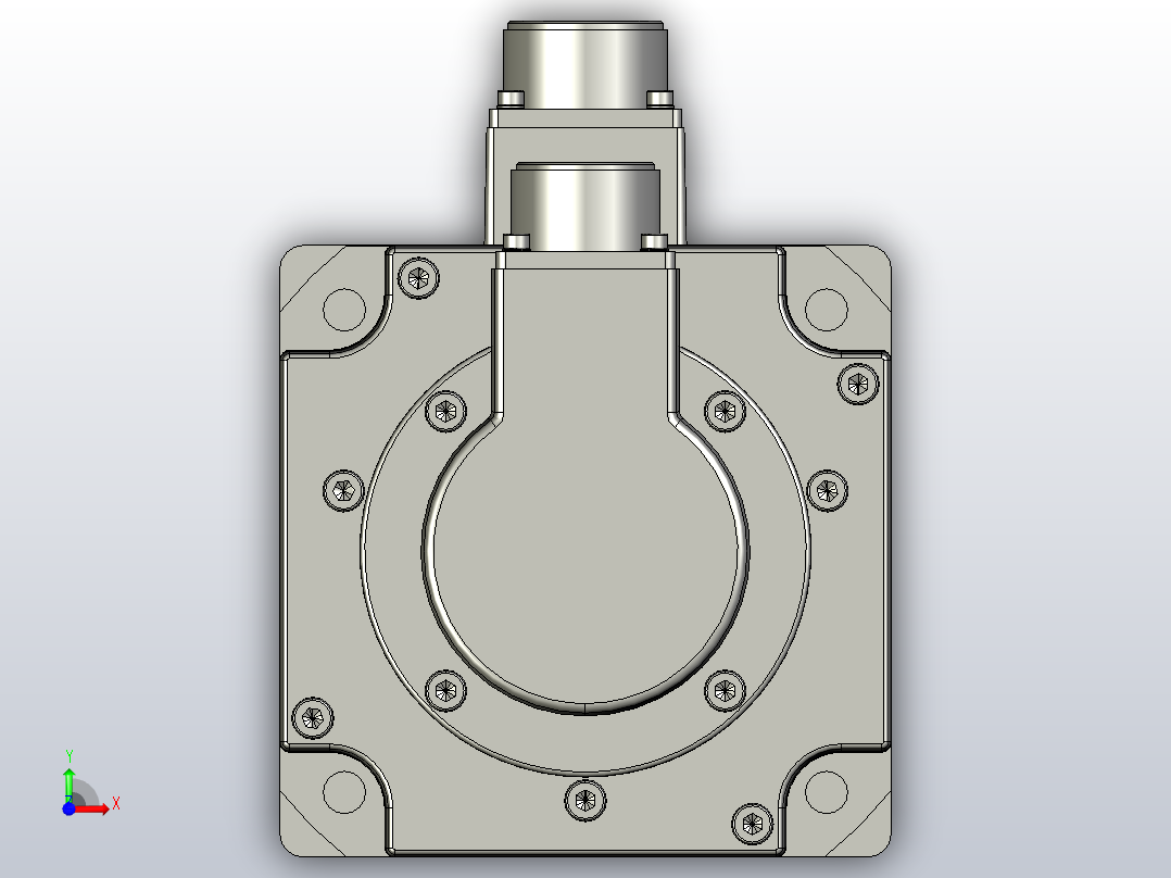 伺服电缸SOE80-L10-C-S800-D-A-P1K-D3前视图
