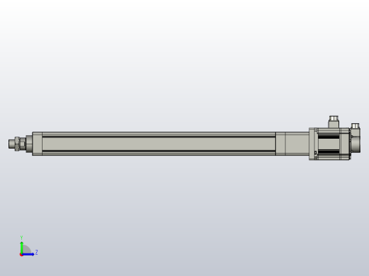 伺服电缸SOE80-L10-C-S800-D-A-P1K-D3左视缩略图
