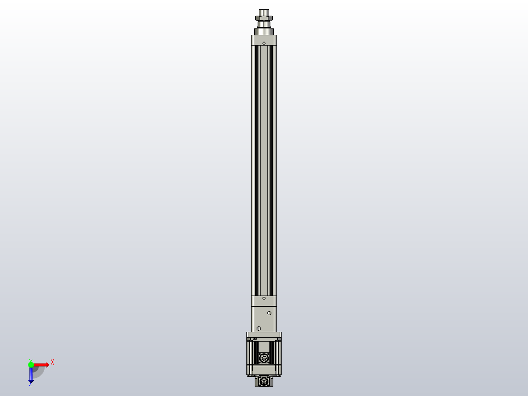 伺服电缸SOE80-L10-C-S800-D-A-P1K-D3俯视图