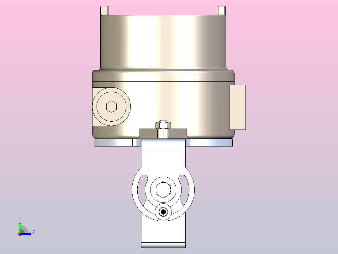 防爆网络IP摄像机-400万像素分辨率- 20FPS -微光红外阵列防爆左视图