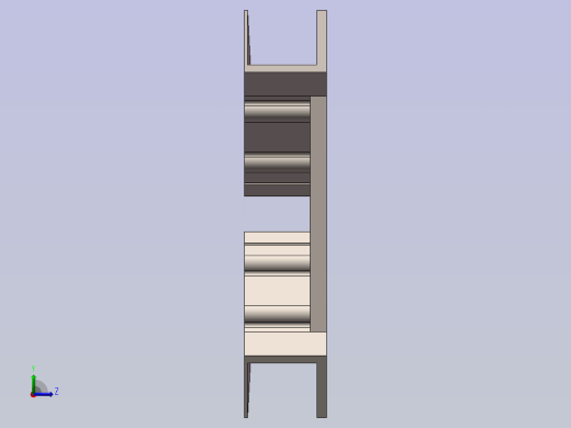导流槽左视缩略图