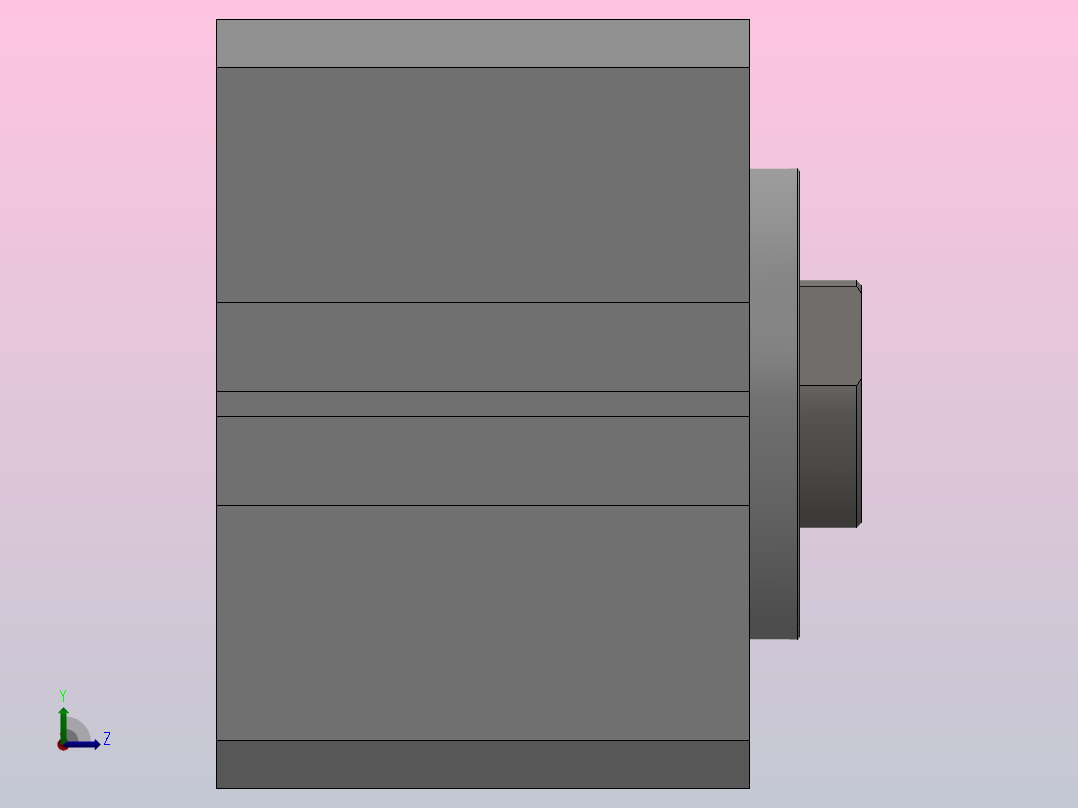 SDA超薄气缸系列SDA 50×20左视图