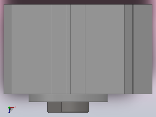 SDA超薄气缸系列SDA 50×20俯视缩略图