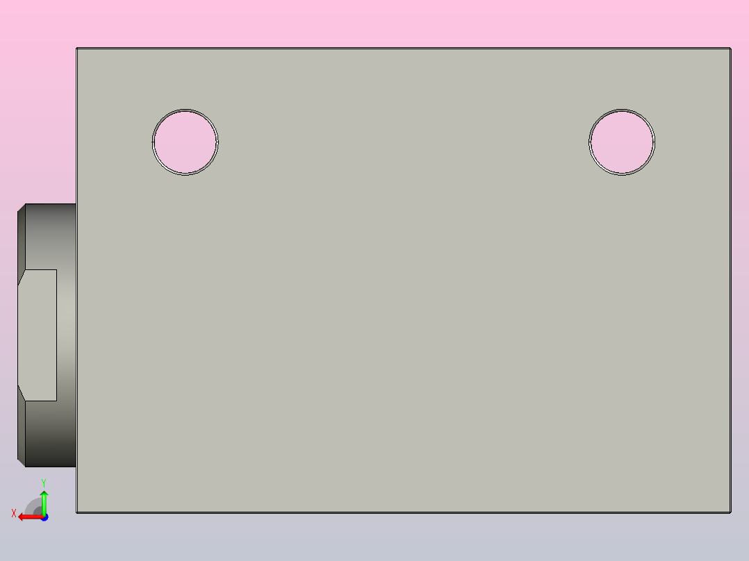 QE系列快速排气阀[QE-06]后视图