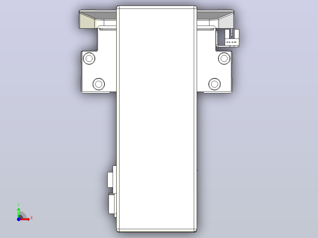 滚珠丝杠直线轴内置导轨TPA-GCR-150-2010C-L1350-MP-M75-N3前视图