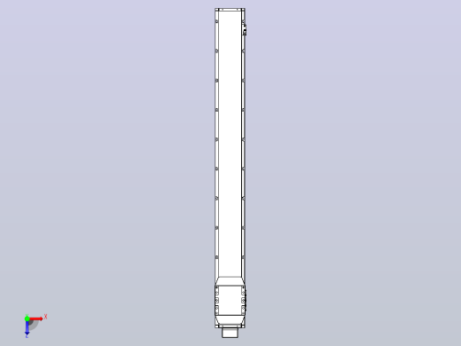 滚珠丝杠直线轴内置导轨TPA-GCR-150-2010C-L1350-MP-M75-N3俯视缩略图