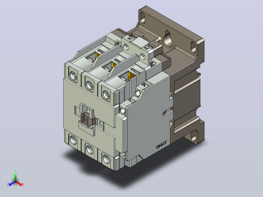 NC5-7511～10011交流接触器三维模型202204