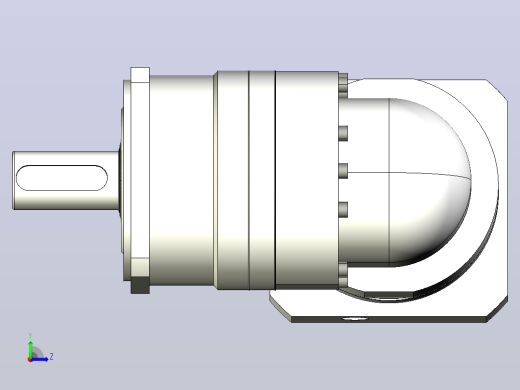MTBR-115-L1-24 MTBR-115 直角行星减速机左视缩略图