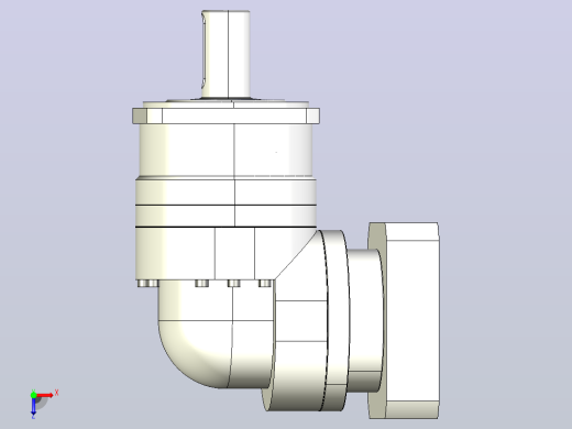 MTBR-115-L1-24 MTBR-115 直角行星减速机俯视缩略图