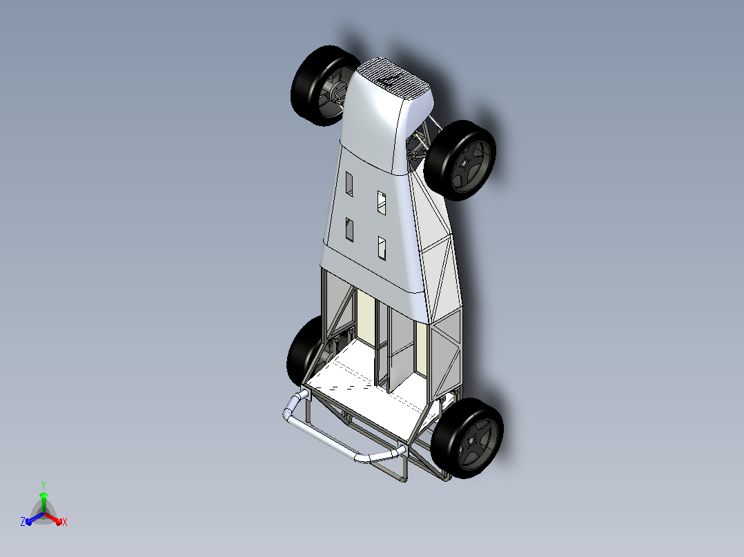 Catterham_Lotus 7（赛车主视图