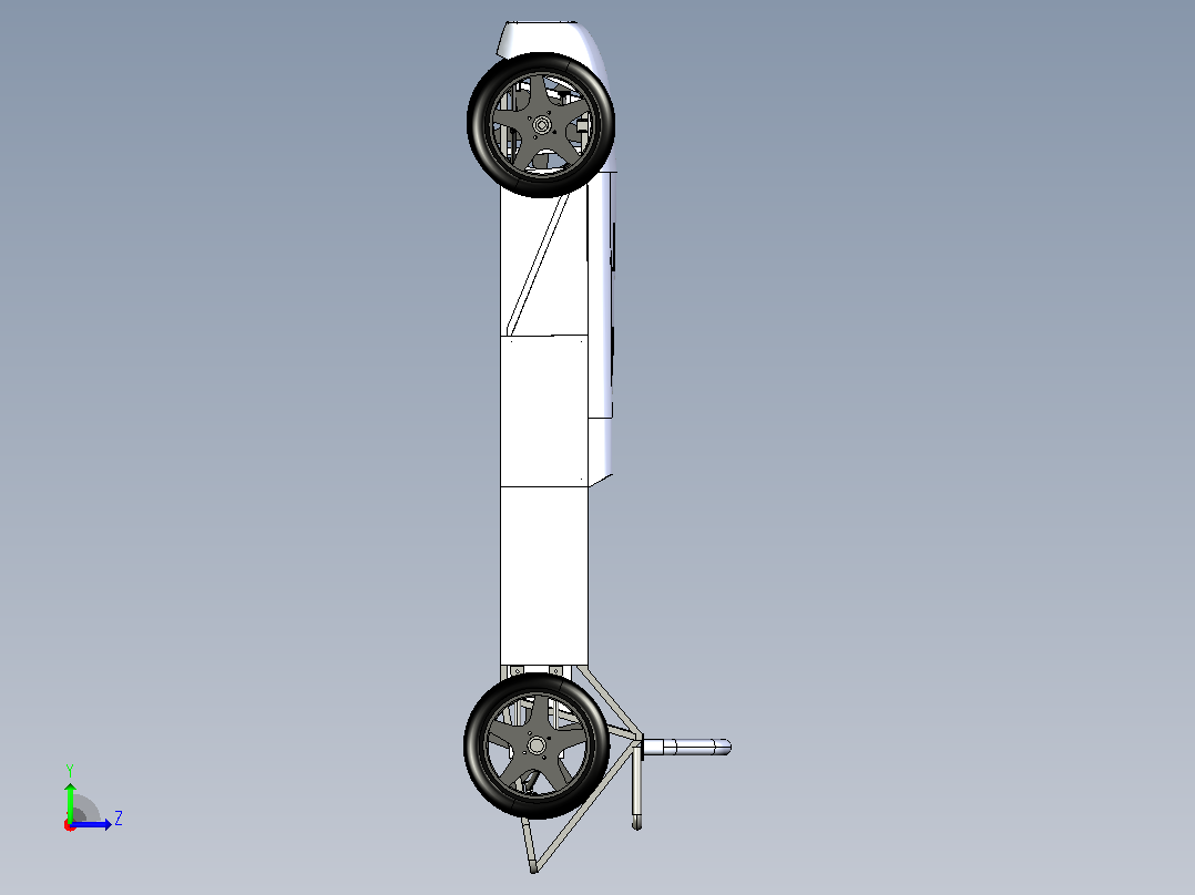 Catterham_Lotus 7（赛车左视图