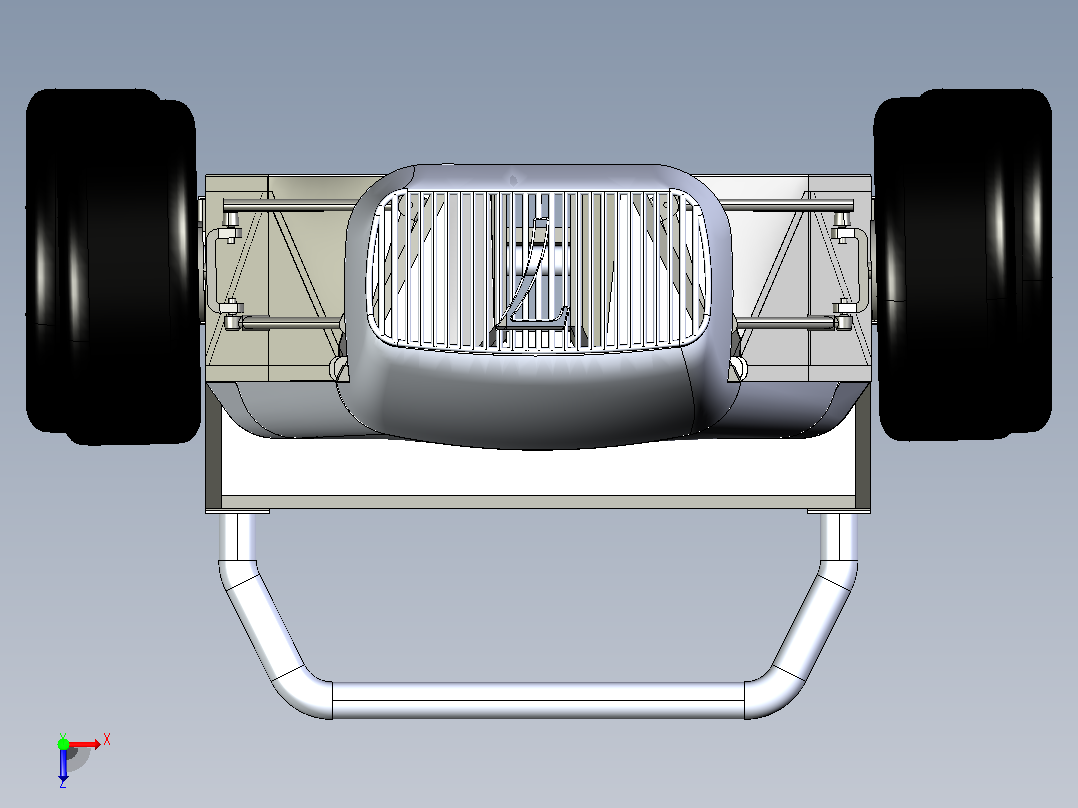 Catterham_Lotus 7（赛车俯视图