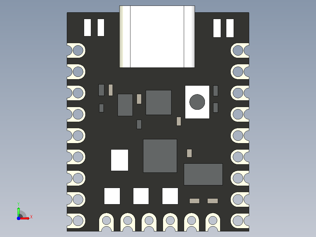 Arduino NANO V3.0 超级 前视图