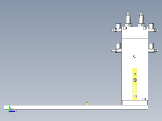 树脂零件用研磨试验机左视缩略图