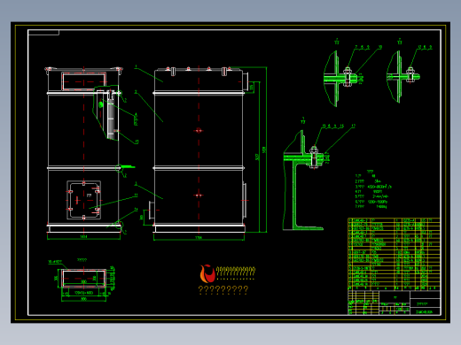 jml48A袋式除尘器详图