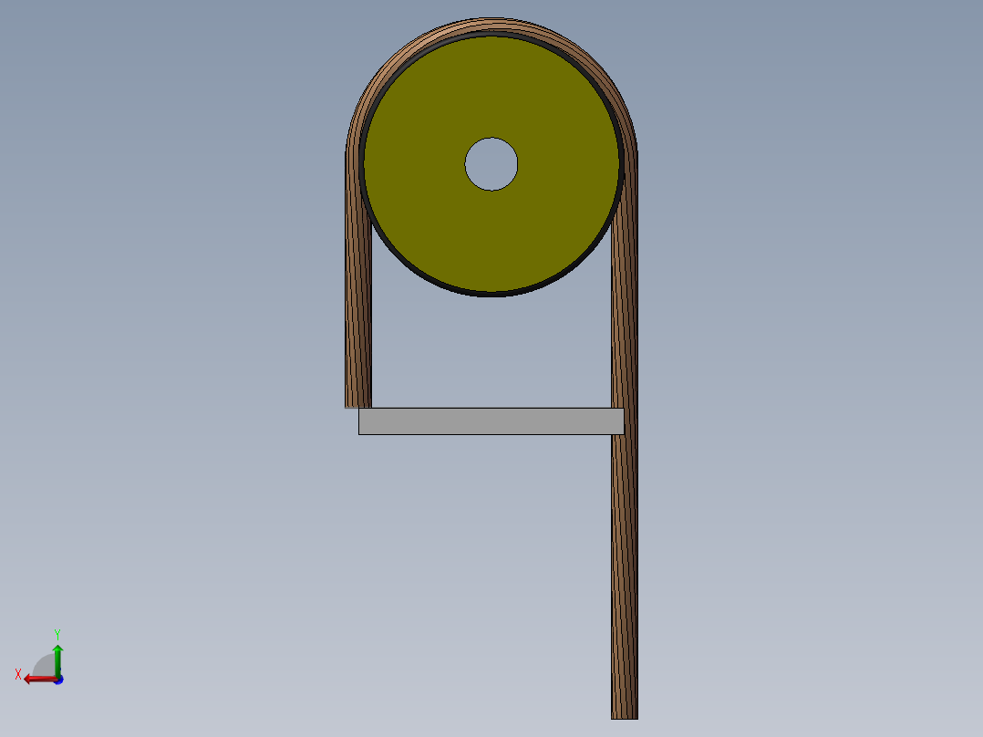 绳子动画后视图