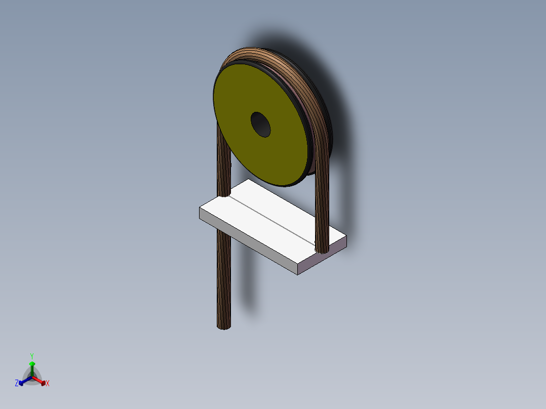 绳子动画正等轴测图