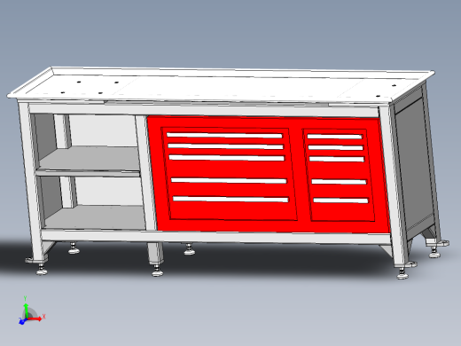 SW2015含特征工具桌