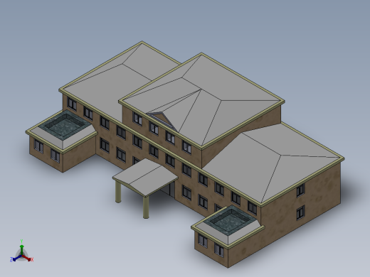 办公楼（SW2016正等轴测缩略图