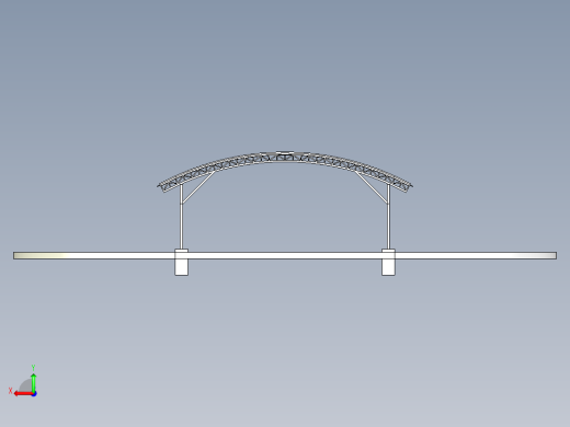 Carport mod停车棚3D数模图纸 STEP格式后视缩略图