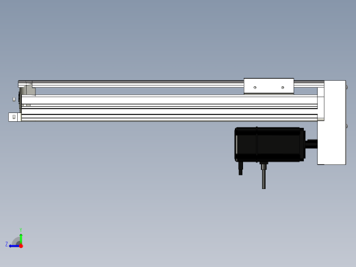 Toyo东佑达直线模组-ETH13-400-BM-400W右视缩略图