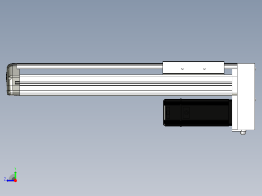 Toyo东佑达直线模组-ETH14-300-BM-400W+煞車右视缩略图