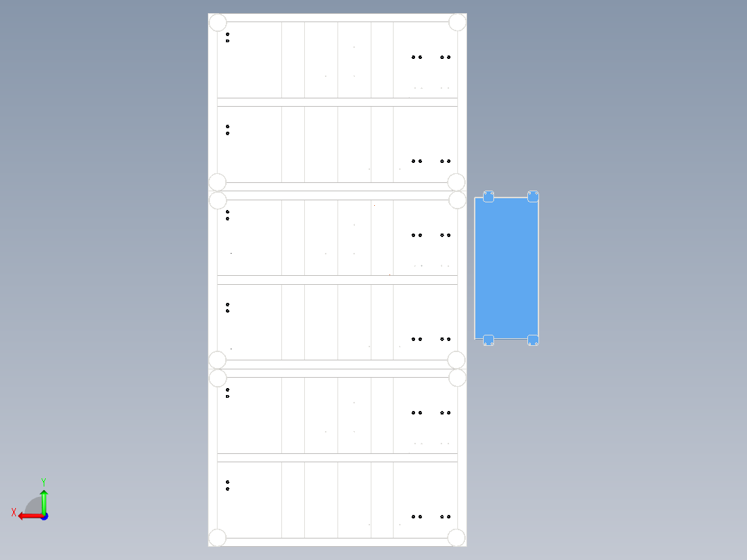 水杯打砂抛光生产线后视图