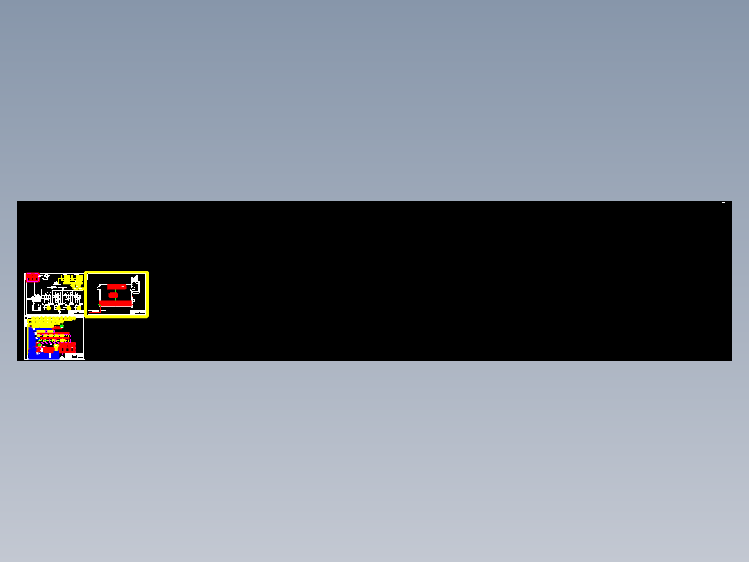 某地监控系统及接线图CAD图纸