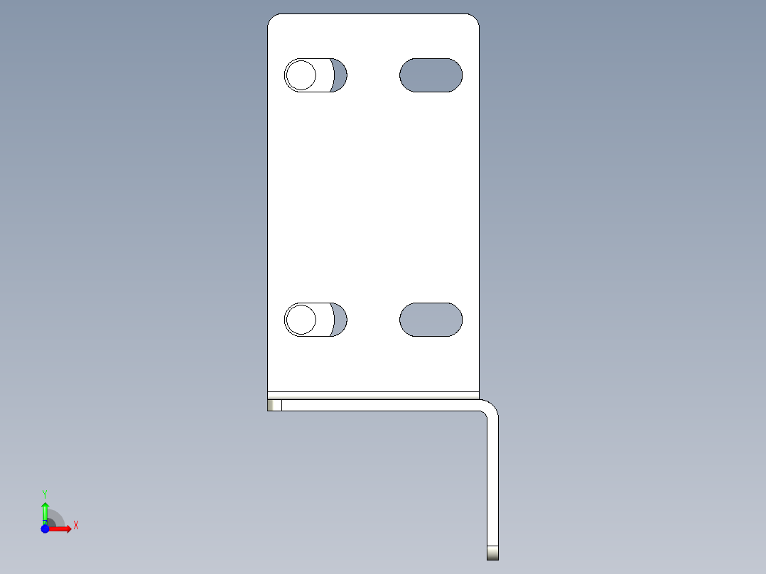 基恩士PZ-B21A_kc图纸模型前视图