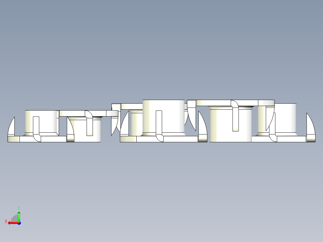 家具螺母后视图